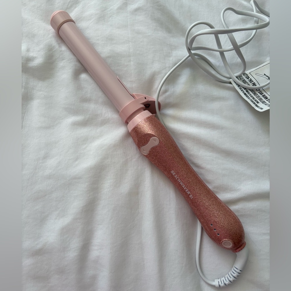 The Beachwaver Co. Rose Gold Glitter Styling Wand